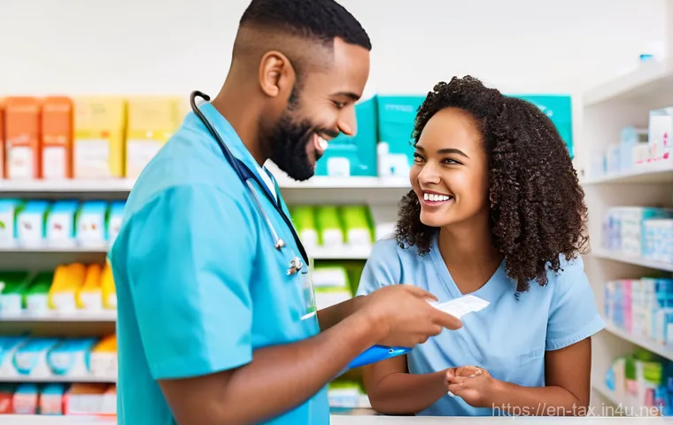 세금 환급 가능한 의료비 - **Prompt:** A diverse person (30s-40s, gender-neutral, wearing smart-casual clothing like a sweater ...