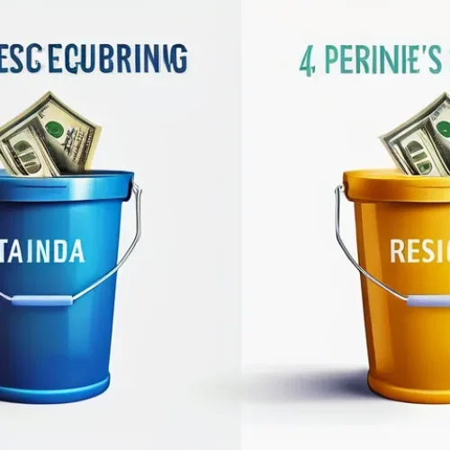 퇴직소득세 계산법 - **Retirement Income Streams and Tax Implications**
    "A vibrant, detailed illustration of a divers...