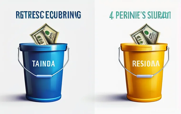 퇴직소득세 계산법 - **Retirement Income Streams and Tax Implications**
    "A vibrant, detailed illustration of a divers...